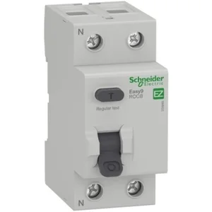 Диференційне реле(ПЗВ) 2P 40А, Easy9, 30mA,АС 4,5kA, Schneider (EZ9R34240)