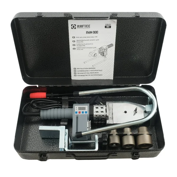 Паяльник для PPR труб ф20-ф32 Raftec RWM-900
