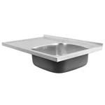 Мийка для кухні накладна VENTA Satin 500x800 VM8058RS