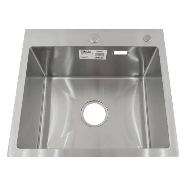 Мийка для кухні інтегрована VENTA Brushed 500x450 BVM5045
