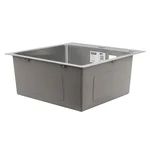 Мийка для кухні інтегрована VENTA Brushed 500x500 BVM5050