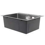 Мийка для кухні інтегрована VENTA Brushed 580x450 BVM5845