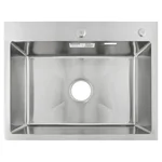 Мийка для кухні інтегрована VENTA Brushed 580x450 BVM5845
