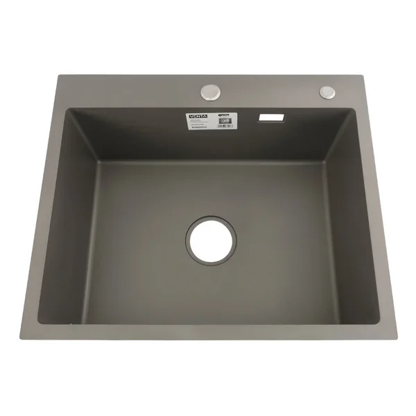 Мийка для кухні інтегрована VENTA Gray 600x500 BVM6050G