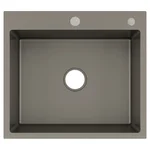 Мийка для кухні інтегрована VENTA Gray 600x500 BVM6050G