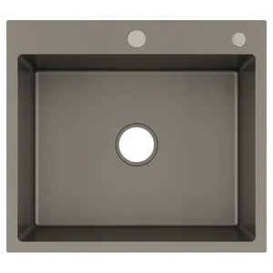 Мийка для кухні інтегрована VENTA Gray 600x500 BVM6050G