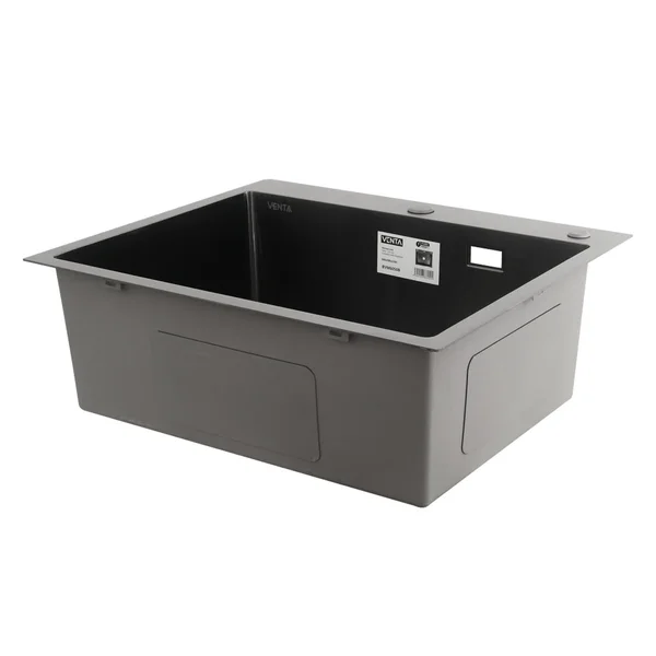 Мийка для кухні інтегрована VENTA Black 600x500 BVM6050B