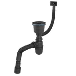 Мийка для кухні інтегрована VENTA Black 600x500 BVM6050B
