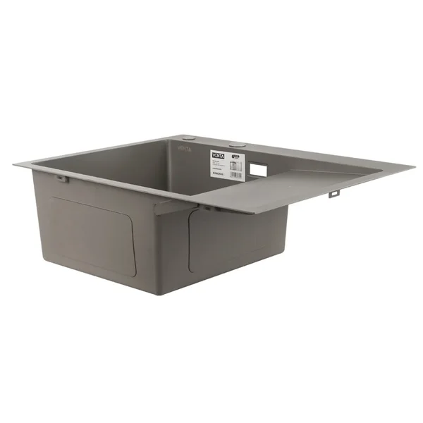 Мийка для кухні інтегрована VENTA Gray 630x500 BVM6350G