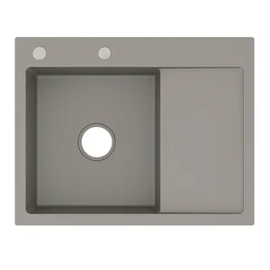Мийка для кухні інтегрована VENTA Gray 630x500 BVM6350G