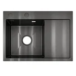 Мийка для кухні інтегрована VENTA Black 780x480 BVM7848B