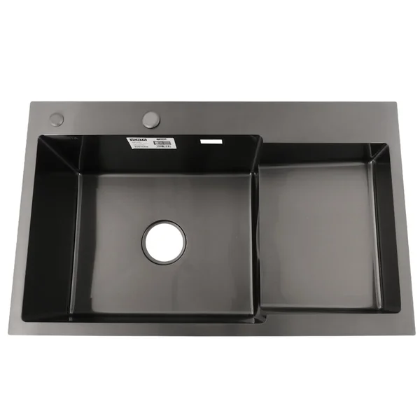 Мийка для кухні інтегрована VENTA Black 780x490 BVM7849B