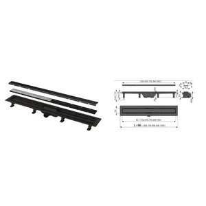 Трап зливний Alcaplast APZ19BLACK-950 DOUBLE