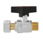 Кран кульовий з накидною гайкою Raftec GOLD PN64 ВЗ 1/2