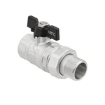 Кран кульовий з американкою Raftec BLACK PN40 ВЗ 3/4