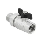 Кран кульовий з американкою Raftec BLACK PN40 ВЗ 3/4