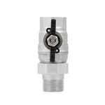 Кран кульовий з американкою Raftec BLACK PN40 ВЗ 3/4