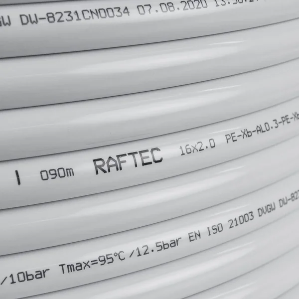 Труба металлопластиковая RAFTEC White (PEX-B/AL/PEX-B) (MPT1620) 16х2.0 мм MPT1620