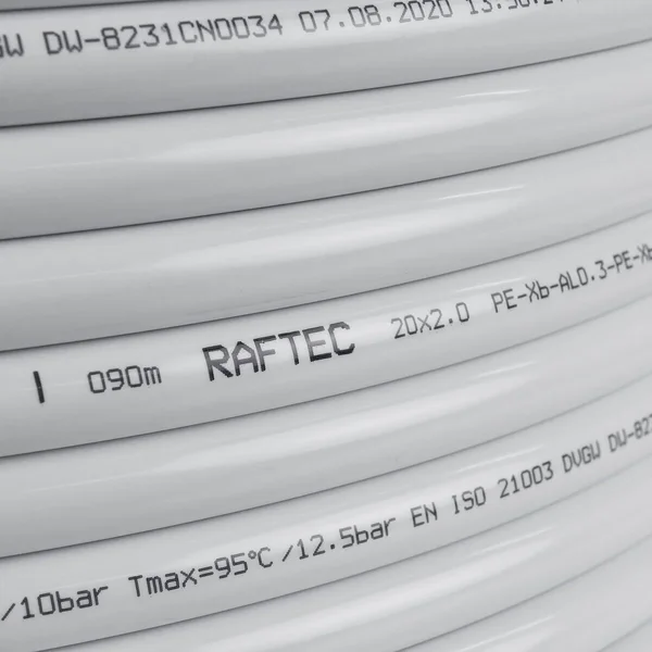Труба металлопластиковая RAFTEC White (PEX-B/AL/PEX-B) (MPT2020) 20х2.0 мм MPT2020