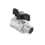 Кран шаровой Raftec BLACK PN40 ЗВ 1/2