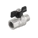 Кран шаровой Raftec BLACK PN40 ЗВ 1/2