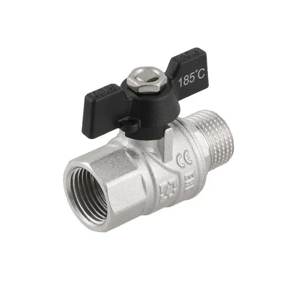 Кран шаровой Raftec BLACK PN40 ЗВ 1/2
