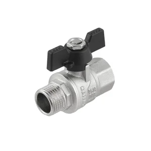 Кран кульовий Raftec BLACK PN40 ЗВ 1/2