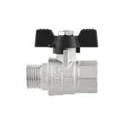Кран шаровой Raftec BLACK PN40 ЗВ 1/2