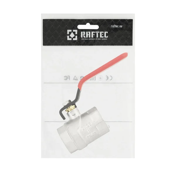 Кран кульовий Raftec RED PN40 ВВ 1