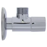 Кран кутовий з керамічним запірним елементом Raftec PN10 ЗЗ 1/2