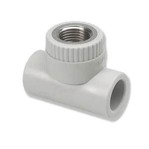 Тройник PPR Ekoplastik 25мм ВВ 1/2
