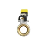 Кран шаровой Raftec YELLOW DN20 (3/4’’) ВВ ручка GRH2