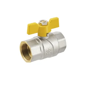 Кран шаровой Raftec YELLOW DN20 (3/4’’) ВВ бабочка GRB2 Кран шаровой Raftec YELLOW DN20 (3/4’’) ВВ бабочка GRB2