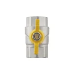 Кран шаровой Raftec YELLOW DN20 (3/4’’) ВВ бабочка GRB2