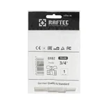 Кран шаровой Raftec YELLOW DN20 (3/4’’) ВВ бабочка GRB2