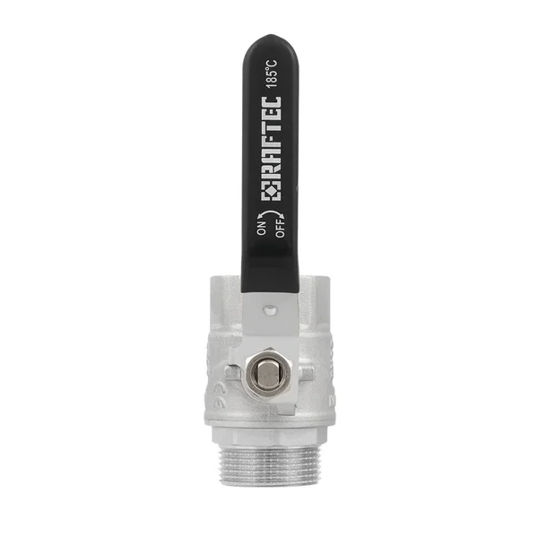Кран шаровой Raftec BLACK PN40 ЗВ 1 1/4