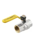 Кран шаровой Raftec YELLOW PN40 ВВ 1/2
