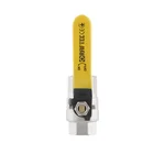Кран шаровой Raftec YELLOW PN40 ВВ 1/2