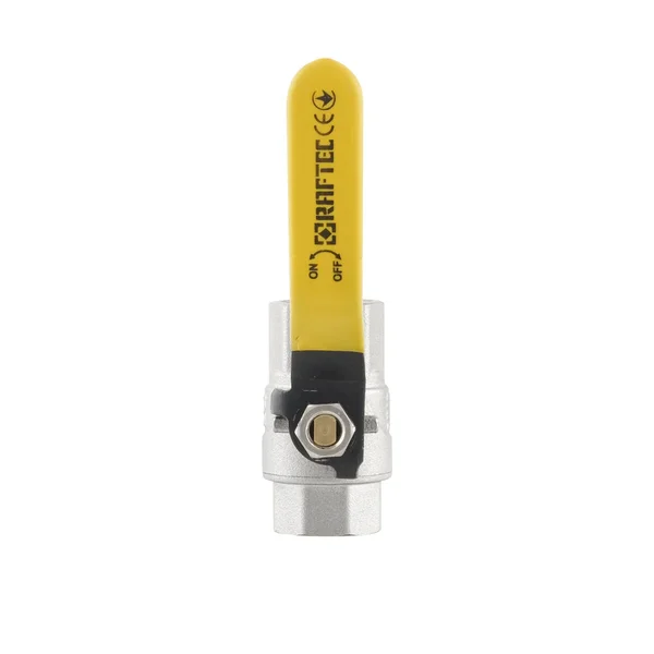 Кран шаровой Raftec YELLOW PN40 ВВ 1/2