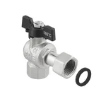 Кран угловой с накидной гайкой Raftec PN40 ВВ 1/2