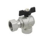 Кран угловой с накидной гайкой Raftec PN40 ВВ 3/4