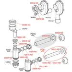 Сифон для писсуара Alcaplast A45B