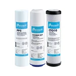 Комплект картриджей Ecosoft для тройного фильтра.
