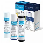 Комплект картриджей Ecosoft для тройного фильтра.