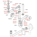 Сифон для умывальника Alcaplast A434