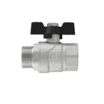 Кран шаровой Raftec BLACK PN40 ЗВ 3/4