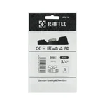Кран шаровой Raftec BLACK PN40 ЗВ 3/4