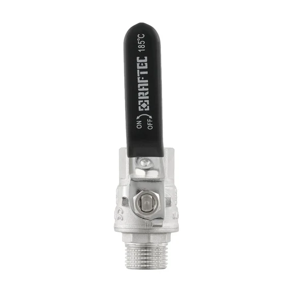 Кран шаровой Raftec BLACK PN40 ЗВ 1/2