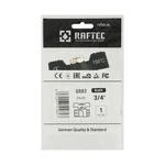 Кран шаровый Raftec BLACK PN40 ВВ 3/4