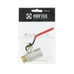 Кран шаровой Raftec RED PN40 ВЗ 1/2